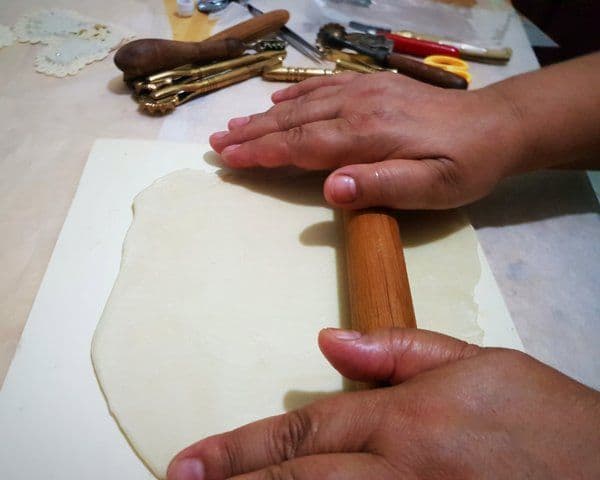 Lavorazione artigianale a mano